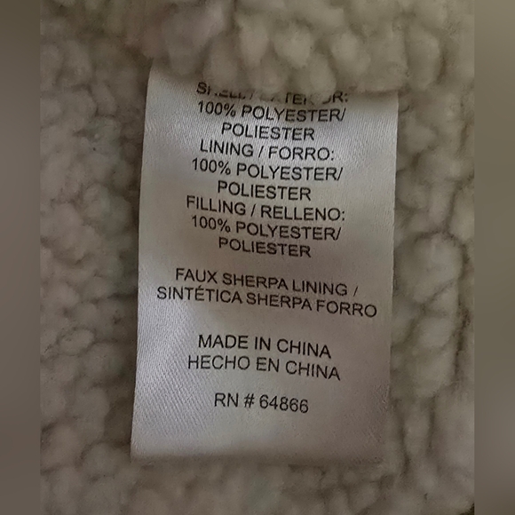 Lee Mens Size Medium Sherpa Lined Dark Brown Corduroy Jacket - Picture 7 of 8